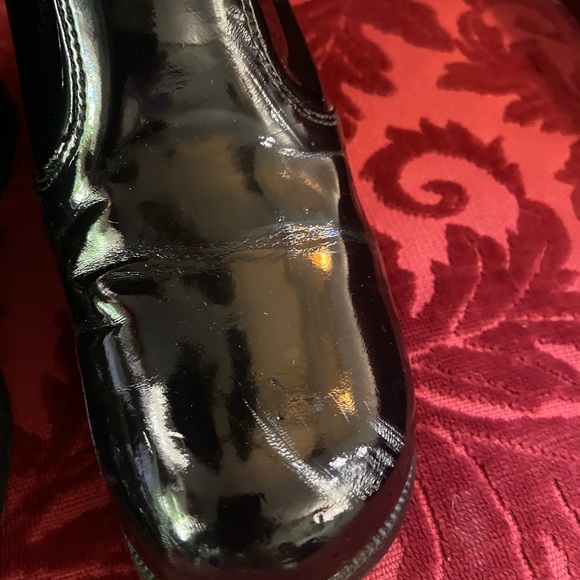 Black Patton GoGo/Moto heeled boots. - Picture 6 of 6